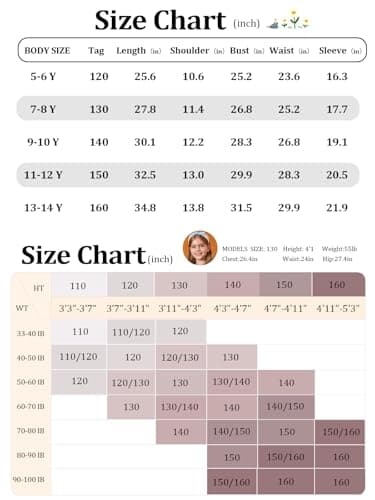 Haloumoning Girls Long Sleeve T-Shirt Dresses Kids Fall A-Line Twirly Skater Dresses 5-14 Years, Black, 9-10 Years — view 5
