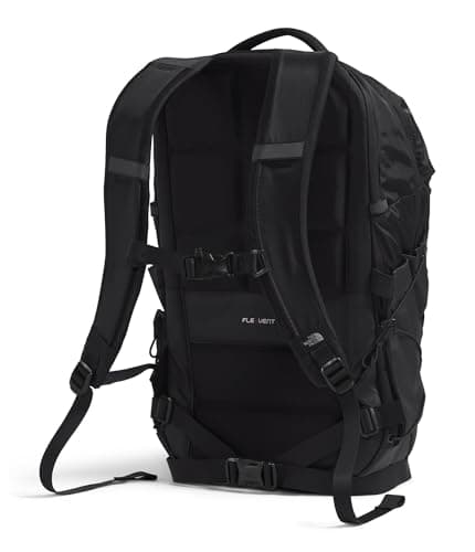 THE NORTH FACE Borealis Commuter Laptop Backpack | Water Repellent, Main Compartment with Laptop Sleeve for Everyday Carry, TNF Black U Borealis Patch/TNF White, One Size — view 4