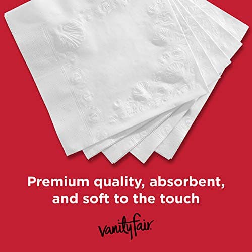 Vanity Fair Everyday Paper Napkins, 100 Count, Disposable Napkins Made Soft And Smooth For Everyday Meals — view 4