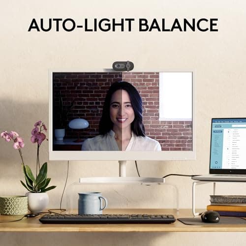 Logitech Brio 101 Full HD 1080p Webcam for Streaming and Meetings - Black — view 2