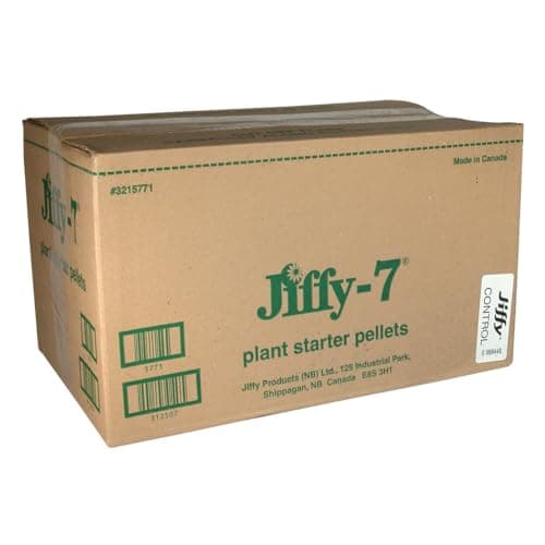 Jiffy-7 The Original 100% Peat Pellets, Propagating Seeds and Cuttings Or Tissue Culture for Stronger Roots, Biodegradable Net. Product of Canada. 100 Pellets (42mm) — view 5