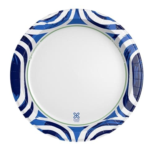 Dixie Ultra, Large Paper Plates, 10 Inch, 44 Count, 3X Stronger*, Heavy Duty, Microwave-Safe, Soak-Proof, Cut Resistant, Disposable Plates For Heavy, Messy Meals — view 6