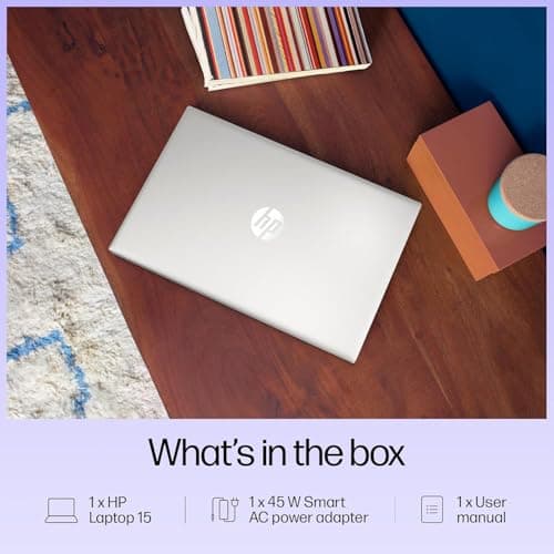 HP Pavilion 15.6" FHD Laptop Computer, 8GB DDR4 RAM, 256GB PCIe SSD, Intel N100 CPU, 2026 Edition, Portable Design, WiFi 6, Bluetooth, Webcam, Type-C, Office 365, Windows 11, Light Gray — view 6