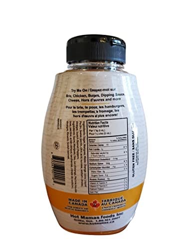 Hot Mamas Spicy Mango Pepper Jelly in Squeezable Bottle, 300ml — view 2