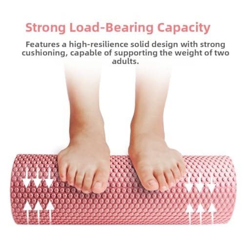 EVA Soft Dot Foam Roller for Muscle Therapy and Balance Exercises, 30 cm x 9.5 cm, 12 Inch Long Yoga Fitness Massage (blue) — view 5