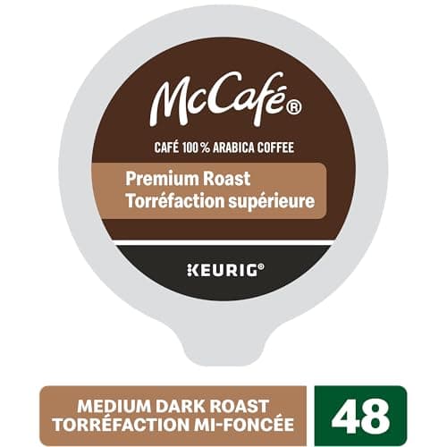 McCafe Premium Medium Dark Roast K-Cup Coffee Pods, 48 Count, For Keurig Coffee Makers — view 5