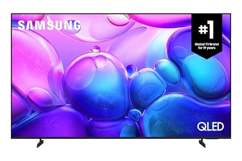 SAMSUNG QN65Q6FAAFXZC 65 Inch QLED 4K Smart TV with Quantum HDR, Quantum Dot Technology, Motion Xcelerator 60 Hz, Gaming Hub, Adaptive Sound and Metalstream Design - [QN65Q6FAAFXZC] [Canada] (2025)