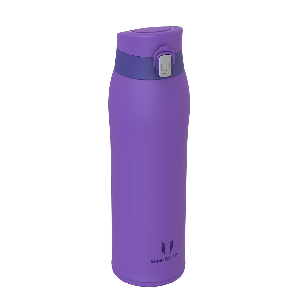 Super Sparrow Insulated Water Bottle - Travel Mug - 500ml, 750ml，950ml - Stainless Steel Water Bottles - BPA Free - Leakproof Metal Bottles - Includes 2 Lids, Straw Lid & Spout Lid — view 9