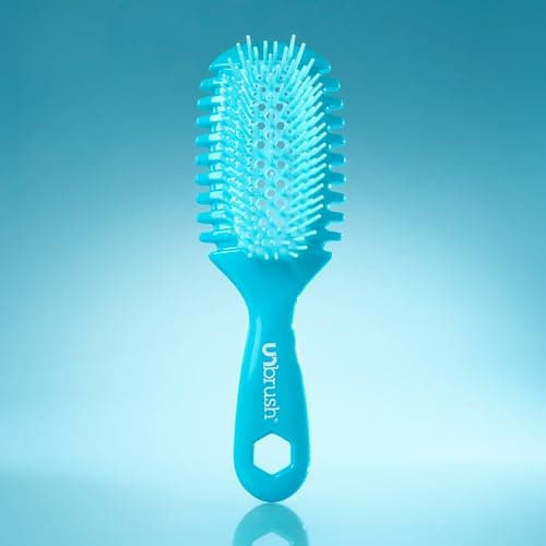 FHI Heat UNbrush Curl Defining Brush — Wavy, Coily, and Curly Hair Brush with DuoFlex Bristles & StyleCurl Handle — for Gentle Detangling & Faster Styling on Wet Hair - Cool Breeze — view 7
