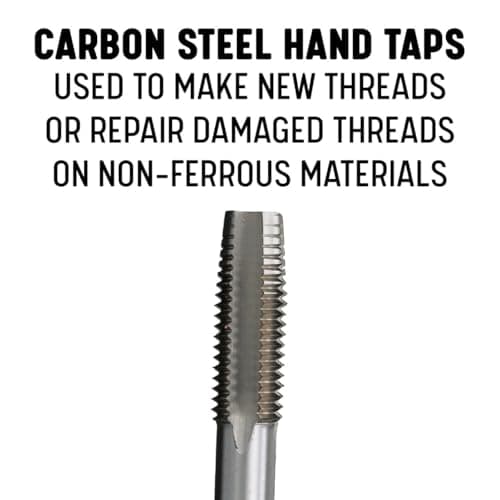 Drill America DWTS3-56 Carbon Tap Set, 3-56"