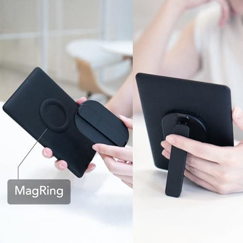SleekStrip Mag Ring MagSafe Magnetic Ring Adapter for iPhone Android Kindle Strong Adhesive MagSafe Sticker for Phone Case Back of Phone Magnetic Converter Kit Accessory — view 6