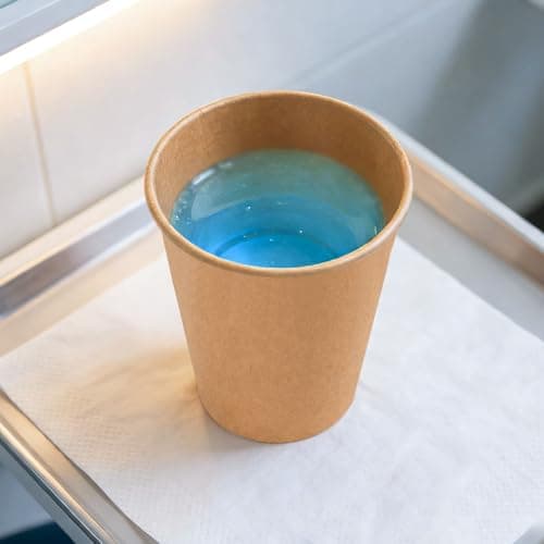 BYSNOW 100 Pack 5 oz Kraft Paper Cups, Small Disposable Bathroom Cups — view 4