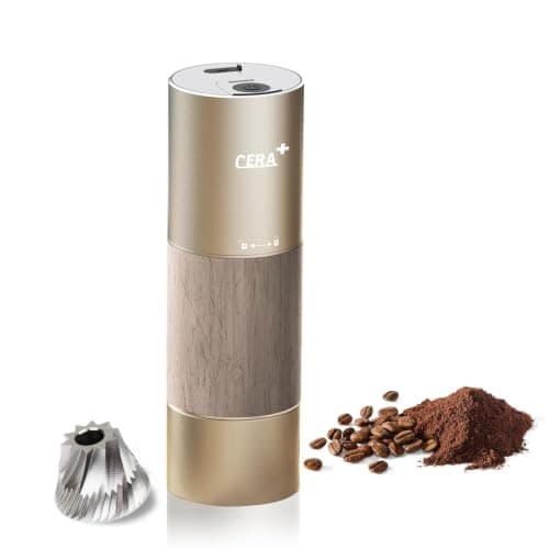 CERA+ Portable Espresso Maker & Grinder Bundle, Coffee Kit — view 5