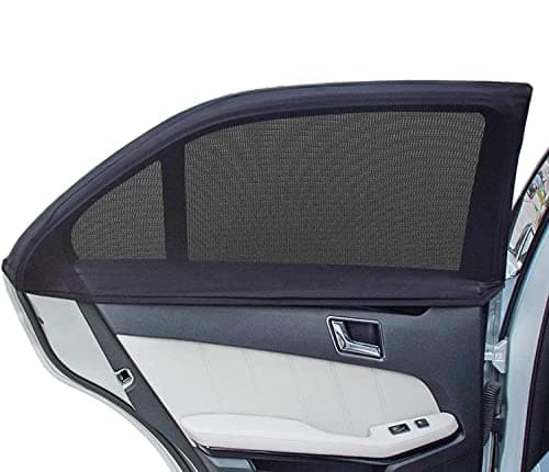 AUGOLA Car Window Shades，for Baby/Camping UV-Protection 2PCS Medium 39"x19"