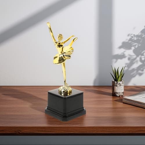 ULTECHNOVO Creative Plastic Ballet Trophy for Dance Competitions with Emblem of Excellence and Versatile Use, — view 4