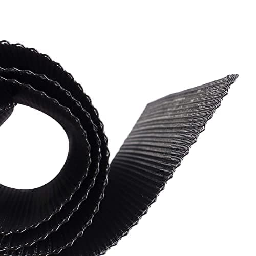 AggAuto Universal 40 inchx13 inch Car Grill Mesh - 100x33cm Aluminum Alloy Automotive Grille Insert Bumper 3x6mm Rhombic Hole, One of the Most Multifunctional Shape Grids Black — view 7