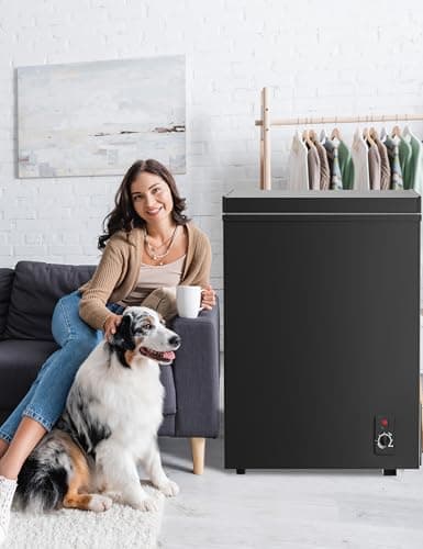 Bodacious Ultra Quiet Deep Freezer – 5.0 Cu Ft, Compact Design, Fast Freeze, Low Power Consumption, Ideal for Home, Restaurant & Small Shops — view 7
