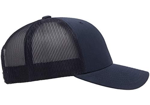 Yupoong YP Classics Retro Trucker Cap, Navy, One Size — view 5