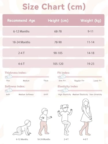 Miipat Baby Girl Tights Toddler Footed Leggings Mesh Lace Stockings 2 Pack Little Kids Hollow Pantyhose(WhitePinkPineNeedle,6-12M) — view 6