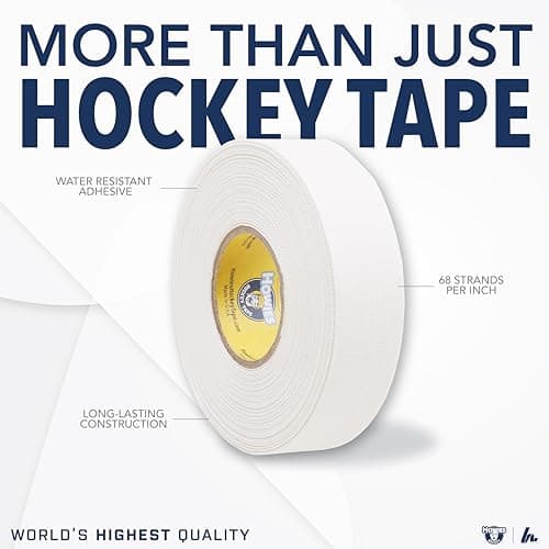 Howies Hockey Royal Blue Hockey Tape, 1-Pack 1” x 24yds, Stick Tape for Blade, Durable and Long-Lasting Grip