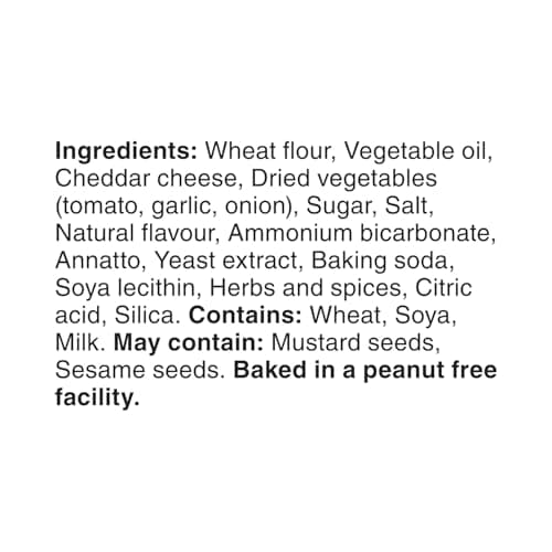 Breton Pizza Bites Crackers - Light, Crispy, and Cheesy Bite-sized Snack Crackers made with Real Veggies and Cheese, For School, Lunch Box, and More, Peanut Free, 180g — view 2