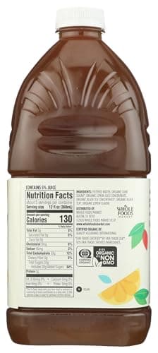 365 by Whole Foods Market, Organic Lemonade & Black Tea Blend, 64 Fl Oz
