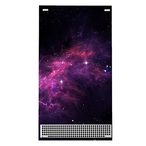 PlayVital Purple Nebula Custom Vinyl Skins for Xbox Series S, Wrap Decal Cover Stickers for Xbox Series S Console Controller — view 5