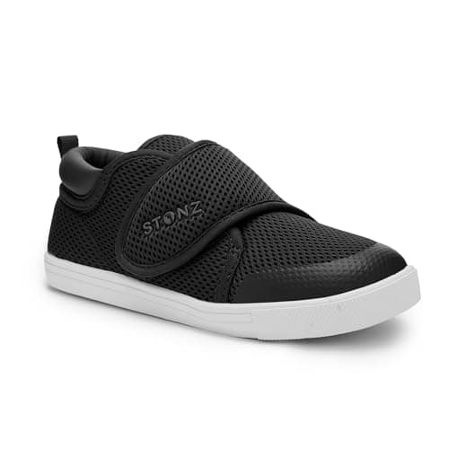 Stonz Cruiser™ Original Toddler Shoes – Breathable, Vegan, with Adjustable Fit Black
