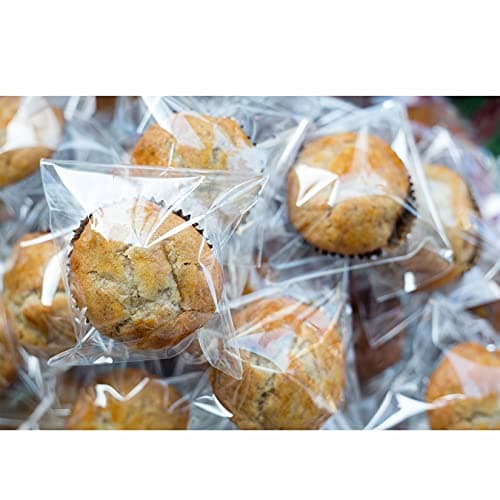 Clear Self Sealing Cellophane Bags,4x6 Inches 200 Pieces Cookie Bags Resealable Cellophane Bag for Packaging Packaging Cookies — view 4