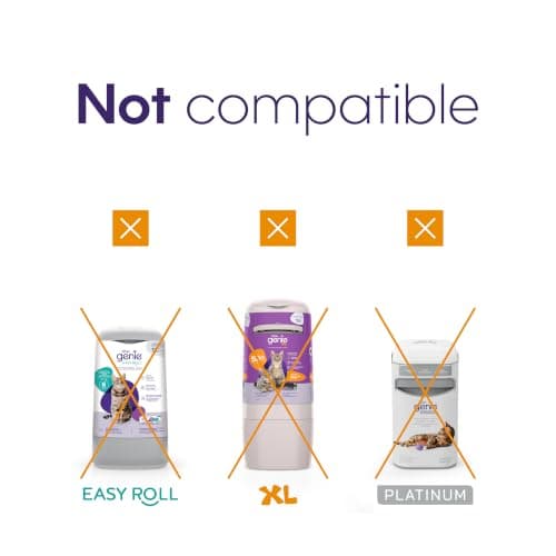 Litter Genie Refill Bags | Jumbo 2-Pack, 56 Total ft | Up to 8 Months of Supply in 2 cartridges | Ultimate Odor Control Cat Litter Bags — view 2
