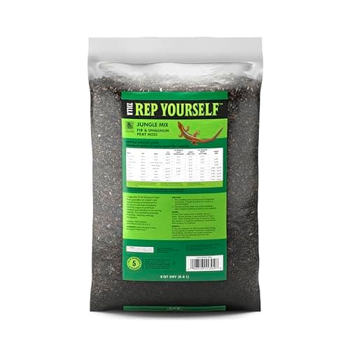 Zilla Reptile Terrarium Bedding Substrate Jungle Mix Moss & Fir, 8-Qt. — view 7