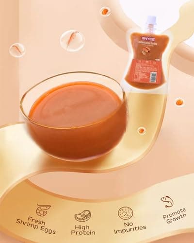 BNYEE Instant Fish Food - Consisting of Non-Living Baby Brine Shrimp for Fry/Larvae Fish, Small Fish, Corals, Jelly Fish, Seahorses, and Invertebrates — view 2