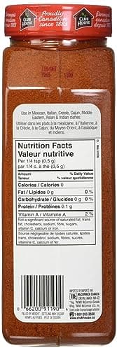 Club House Ground Cayenne Pepper, Kosher, Zesty, Vibrant & Flavourful Heat, Vivid Red Colour & Balanced Flavour, Great for Korean, Mexican & Indian Cuisines, 450g — view 2