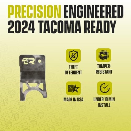 Cali Raised LED Tailgate Theft Protector, Made in USA, for 2024+ Tacoma — view 5