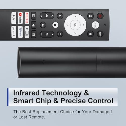 Replacement Remote Control for Hisense Smart Google TV，for Hisense UHD 4K ULED Google TVs — view 4