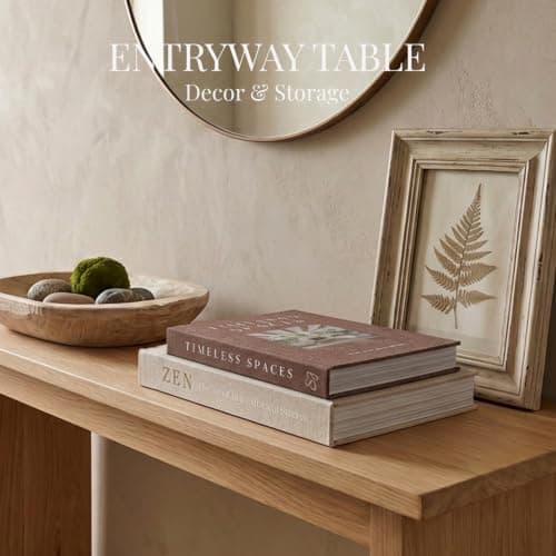 Aesthetic Linen Decorative Books for Home Decor, Set of 2 Fake Books — view 5