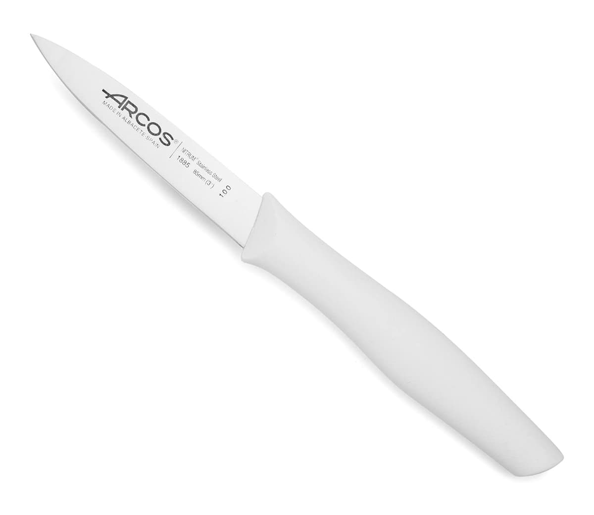 ARCOS Juego de 6 Cuchillos Mondadores con Hoja de 100mm en Acero Inoxidable y Mango de Polipropileno. Set de Cuchillos de cocina para Pelar Apto para Lavavajillas. Serie Nova. Color Negro — view 29