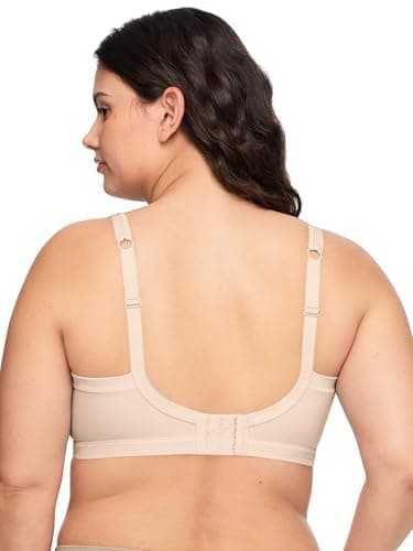 Warners womens Easy Does It No Bulge Wire-Free Bra, Butterscotch, X-Small US — view 2