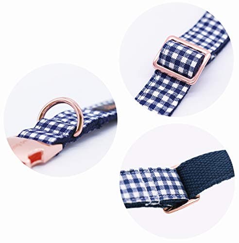 ARING PET Bowtie Dog Collars Adjustable Collar with Bow Tie for Puppy Small Medium Large Boy Girl Dogs-Size M Length 13.5-22" — view 3