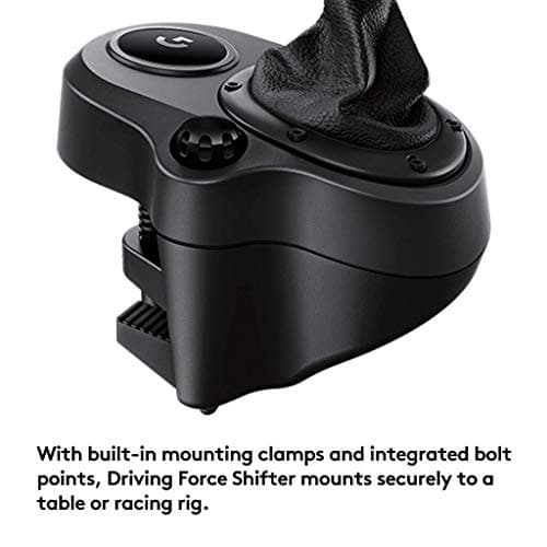 Logitech G Driving Force Shifter – Compatible with G29, G920 & G923 Racing Wheels for-PlayStation-5-Playstation-4-Xbox-Series X|S-Xbox-One, and-PC — view 4