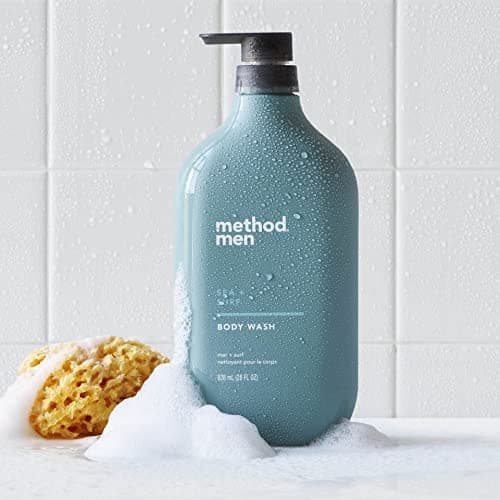 method men's Body Wash, Sea + Surf - Moisturizes & Cleanses, Made without Parabens or Phthalates, Cruelty-Free, 28 fl oz — view 5
