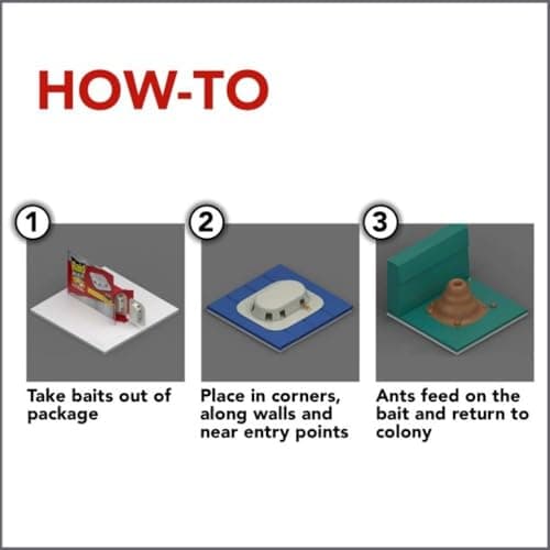 Raid Ant Killer Baits and Traps, Kills Ants Where They Breed, For Indoor Use, Child Resistant, 4 Bait Stations — view 4