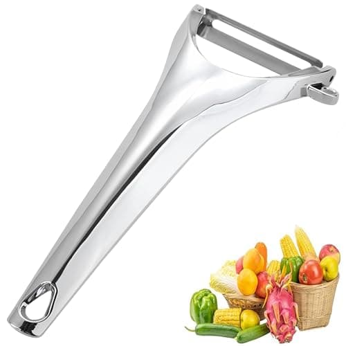 ANMIOU Vegetable Peeler Ergonomic Stainless Steel Handle for Potato Apple
