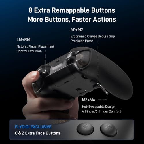 FLYDIGI Vader 5 Pro PC Controller, FORCEFLEX Joysticks, 3ms Low Latency — view 4
