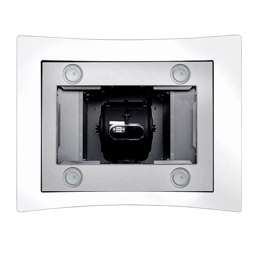 30 in. Lumin Coll 380 CFM Ducted Island Range Hood, LED, Stainless Steel — view 5