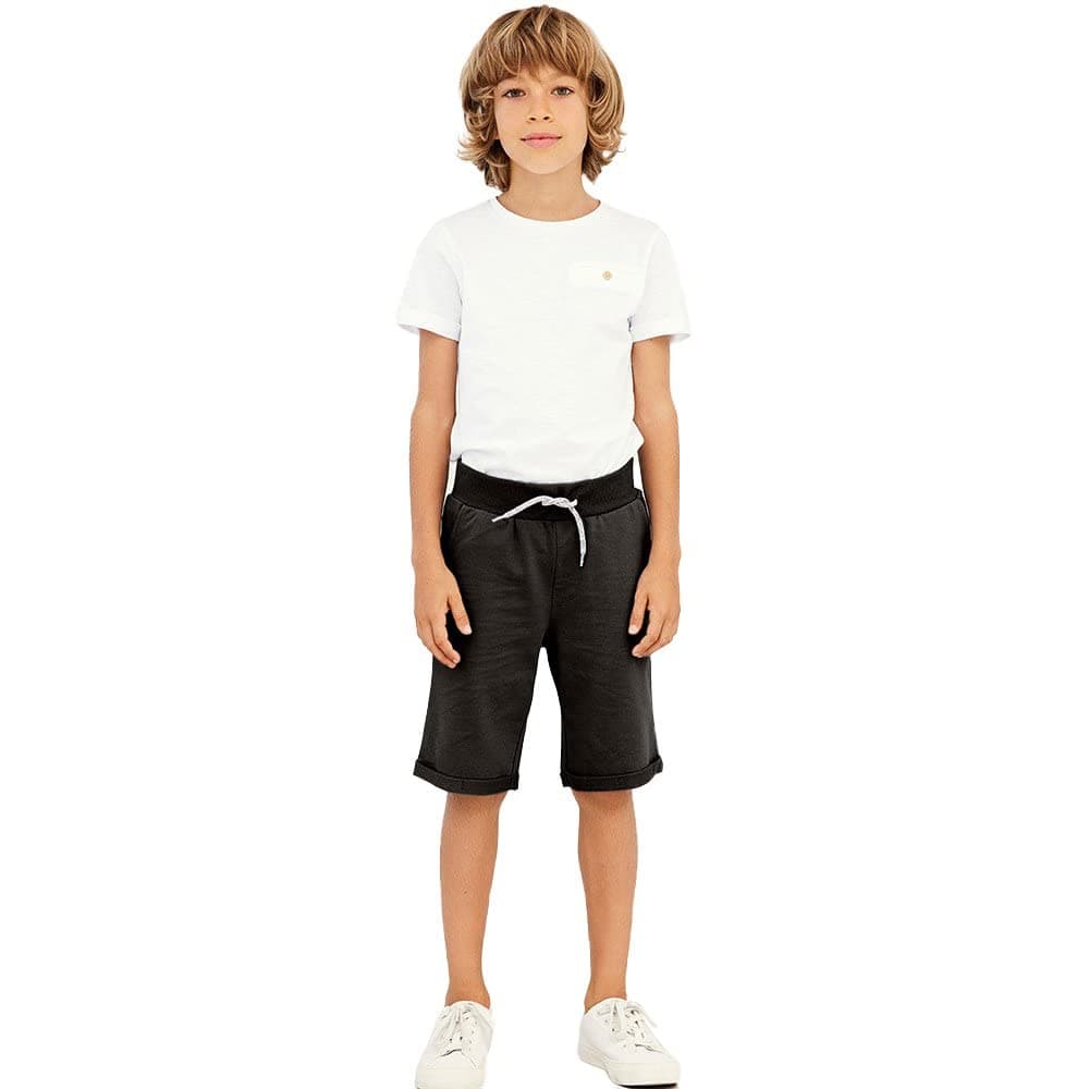 Name IT Nkmvermo Long Swe Shorts UNB F Noos - Pantalones Cortos Niños — view 2