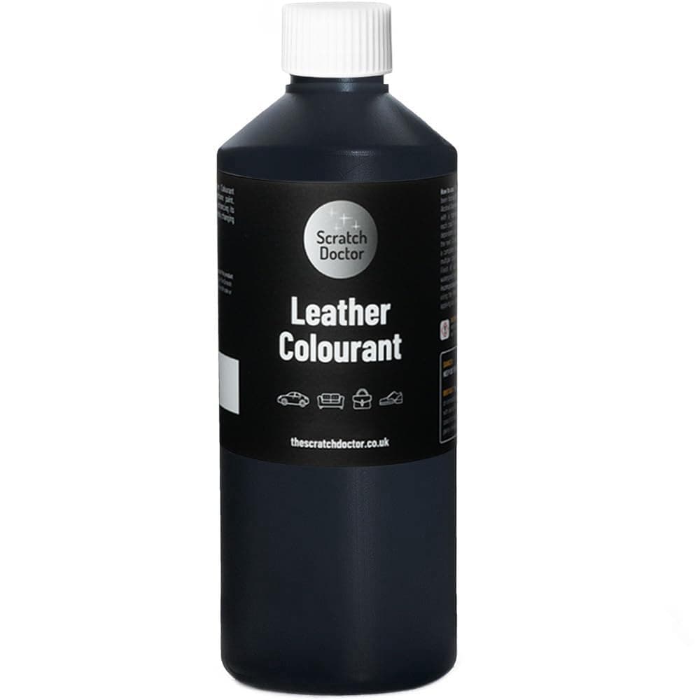 Scratch Doctor Leather Colourant Restore & Repair Leather Faux Vinyl Paint for Furniture Sofas Car Seats Shoes Handbags (Black, 500ml) — view 33
