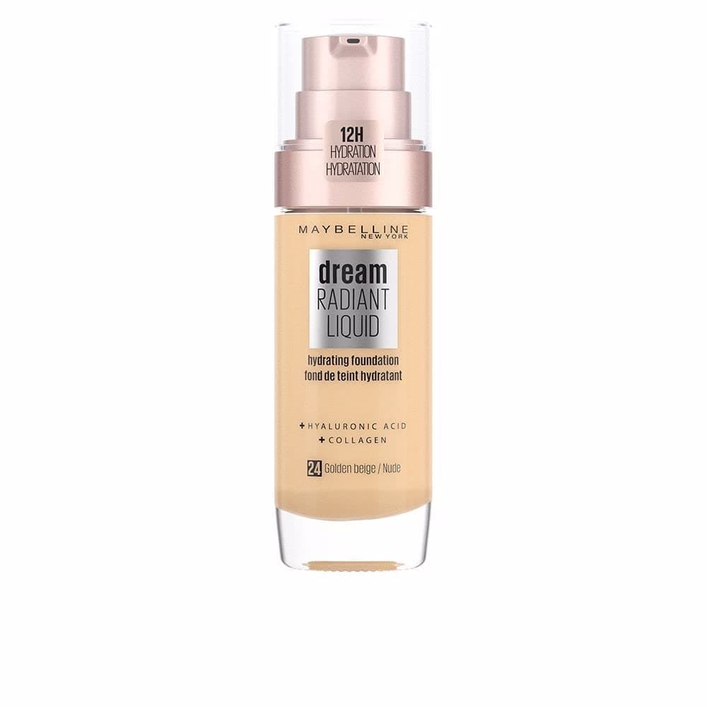 Maybelline Foundation, Dream Radiant Liquid Hydrating Foundation with Hyaluronic Acid and Collagen - Lightweight, Medium Coverage Up to 12 Hour Hydration, 30 Sand — view 29