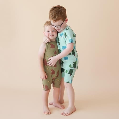 Parade Organic Tank Rompers - Signature Prints Bears 6-12 Months — view 3