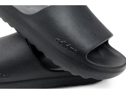 adidas Unisex-Adult Adilette Lumia Sportswear, Black/Black/Black, 9